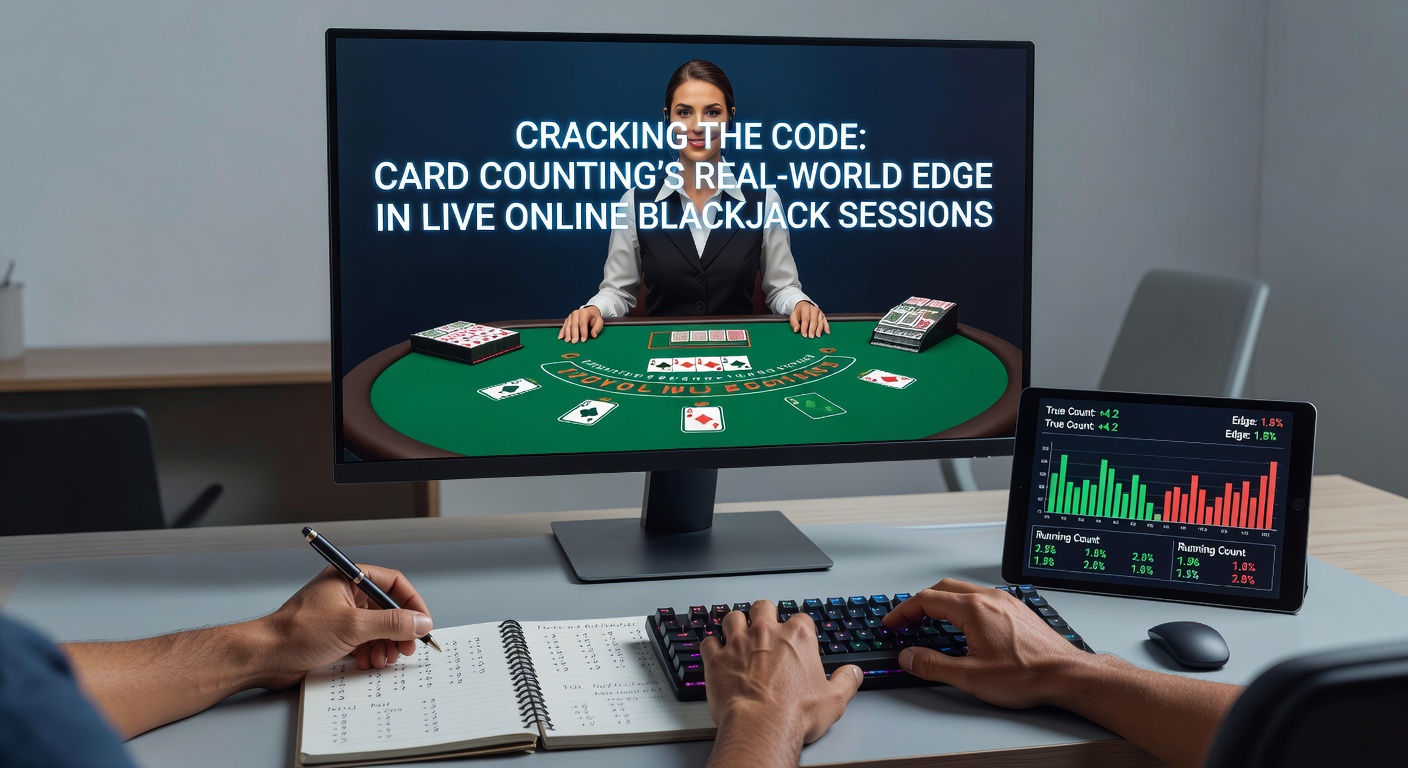Digital display of a card counting chart showing Hi-Lo values and true count adjustments during a live blackjack stream
