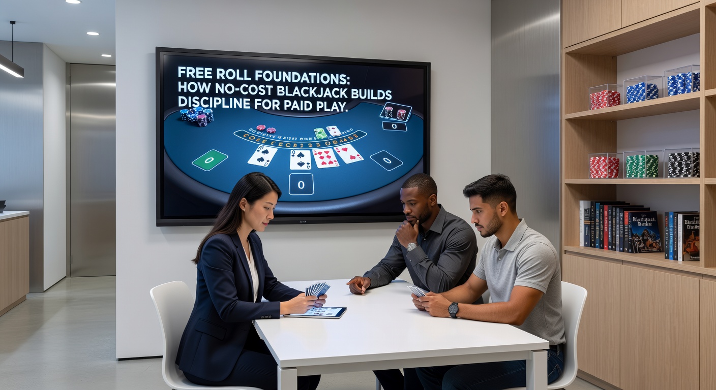 Graph charting player performance improvement from free play hours to real-money win rates, with rising lines showing discipline gains over time