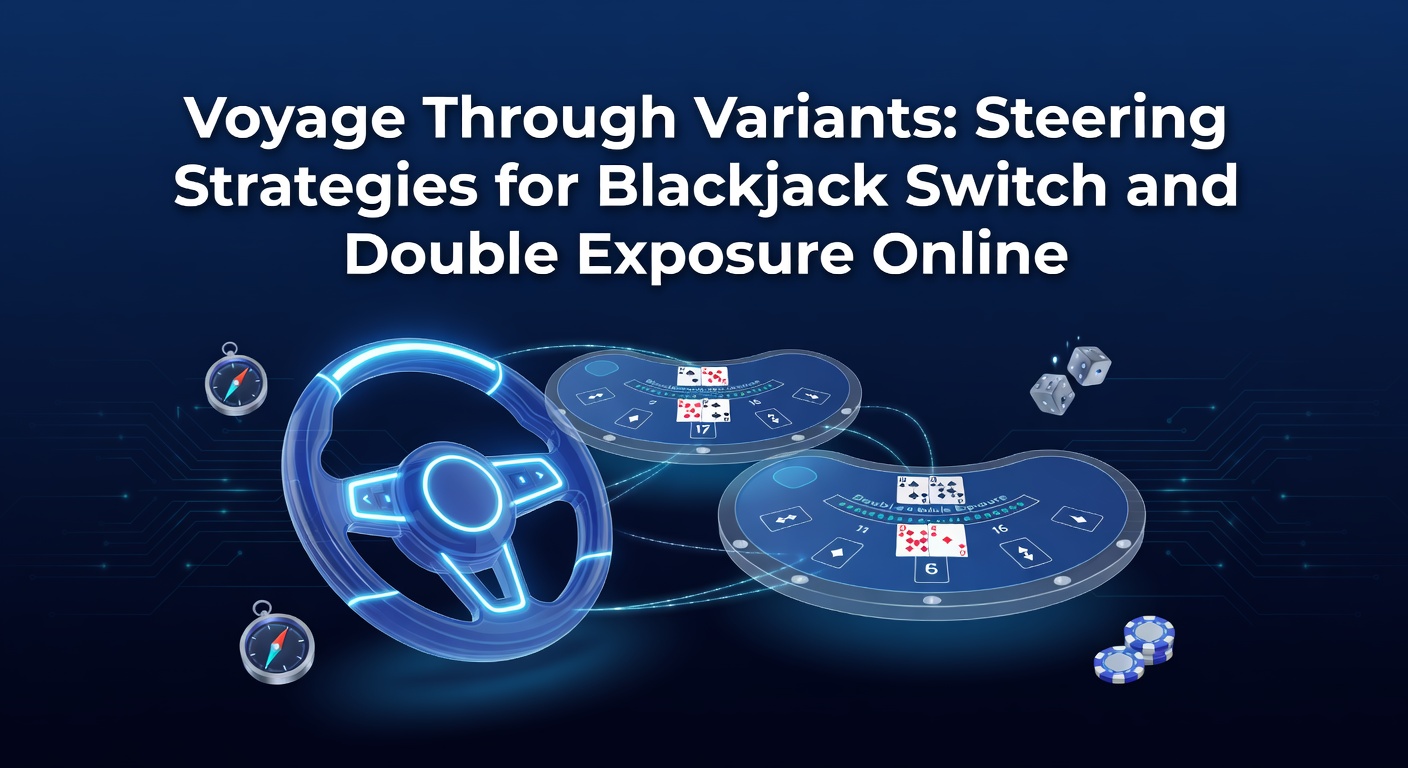 Digital illustration of blackjack cards switching between hands on a vibrant online casino table, highlighting the unique Switch variant mechanics